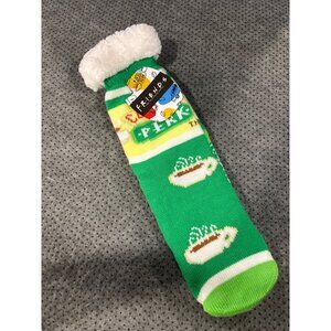 Central Perk Coffee Friends Tv Show Sherpa Lined Cozy Socks Gift